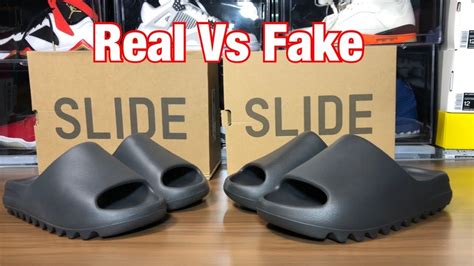 real vs fake adidas slides|how to check adidas authenticity.